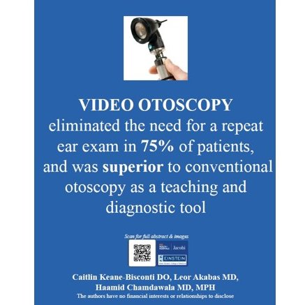 PAS 2023 Study - Wispr digital otoscope reduced repeat ear exams by 75%